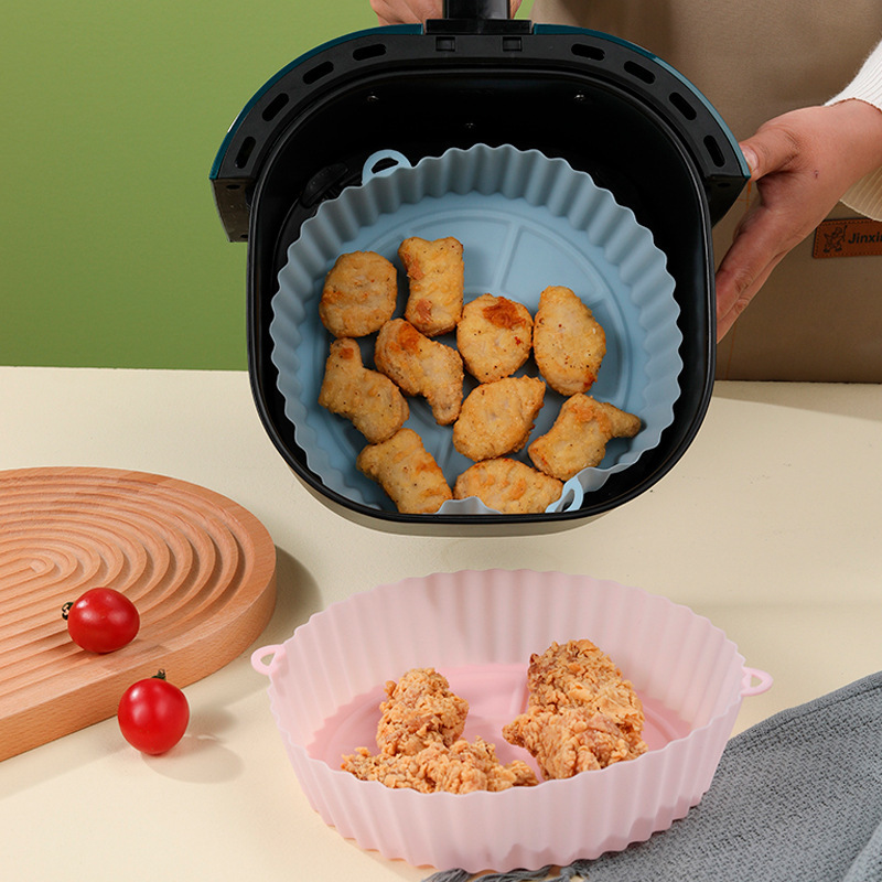 Bakke til luftfryser i silikone | Siliconen Air Fryer Tray | 1+1 GRATIS