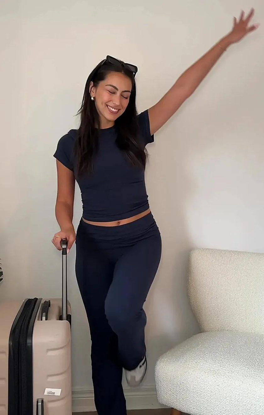 Lounge Set Mia™ | 2-delt hjemmedragt til kvinder