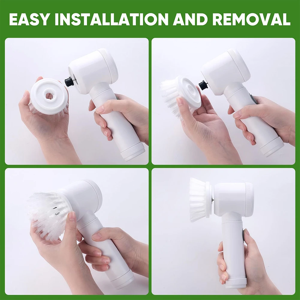 CleanScrub Pro™ | Elektrisk roterende rengøringsbørste