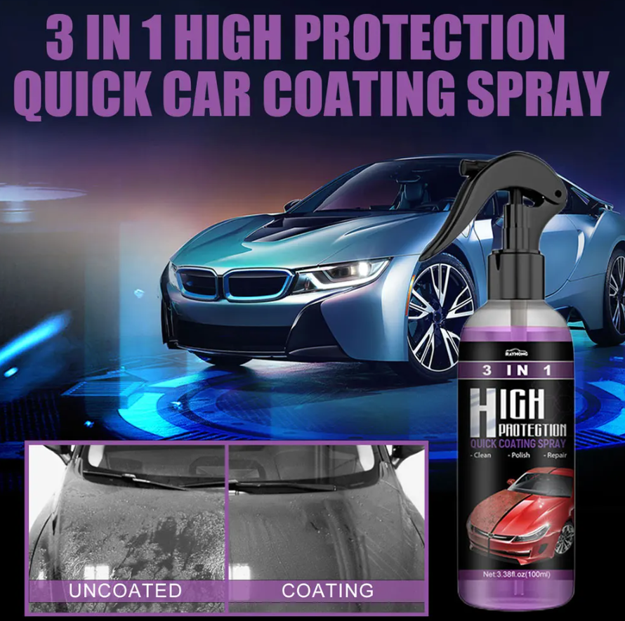 ProCoat - De 3-i-1 spray til overfladebehandling af biler