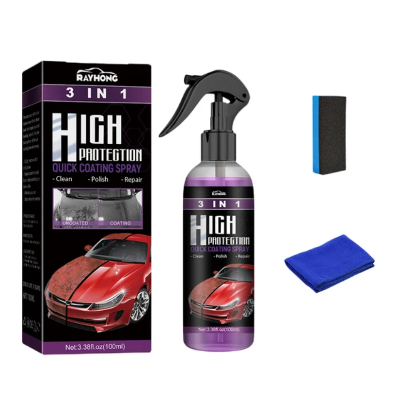 ProCoat - De 3-i-1 spray til overfladebehandling af biler
