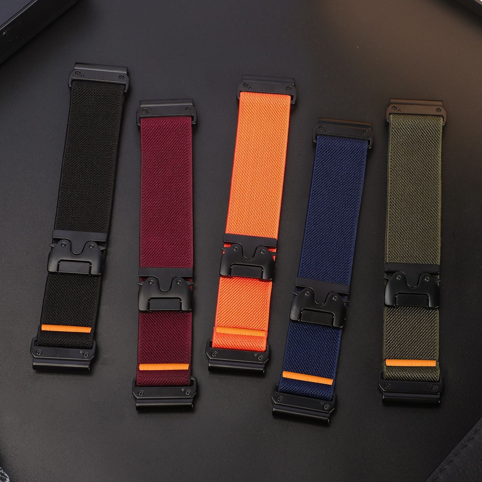 StrapX | Stretch Sport Nylonrem til Fenix Garmin-ur