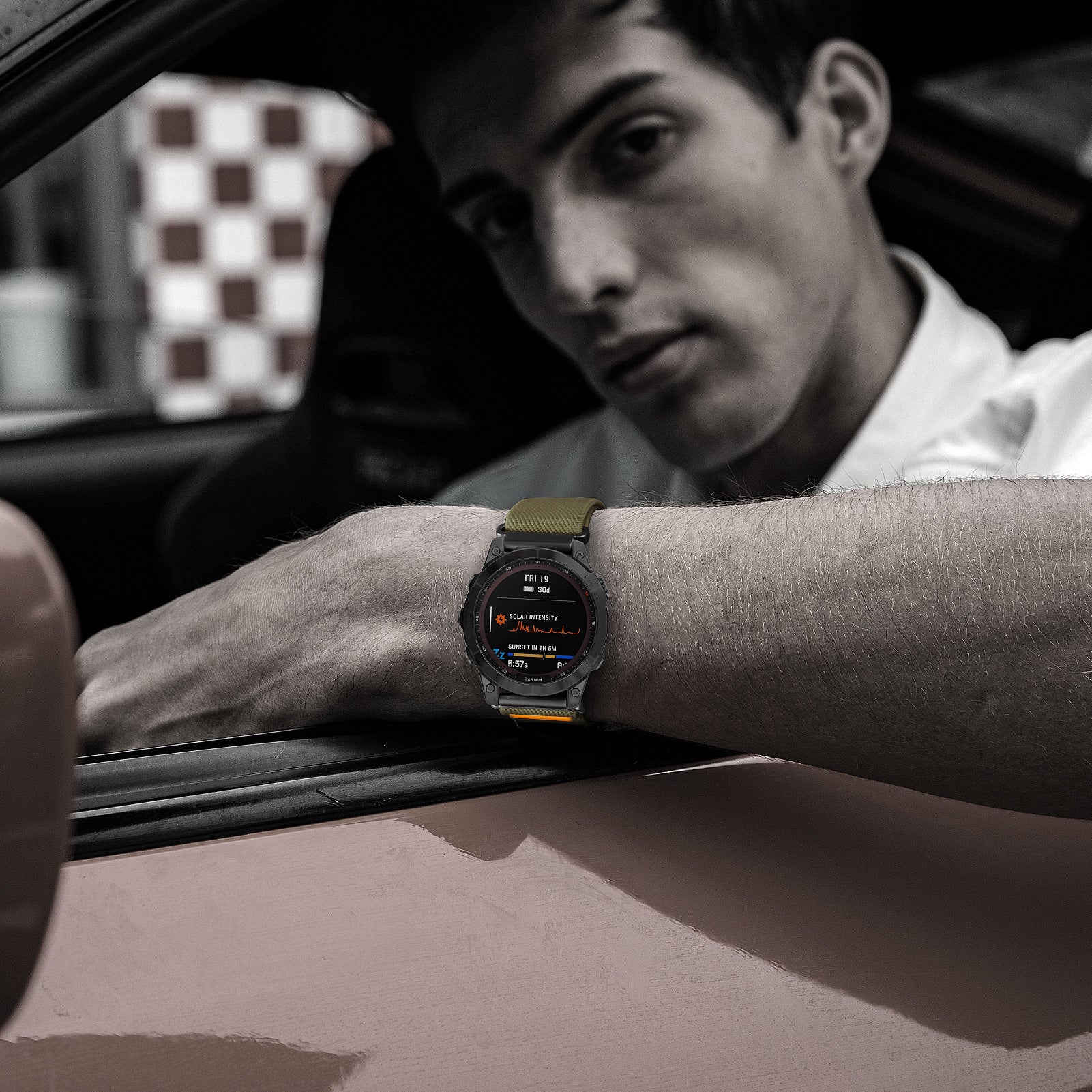 StrapX | Stretch Sport Nylonrem til Fenix Garmin-ur