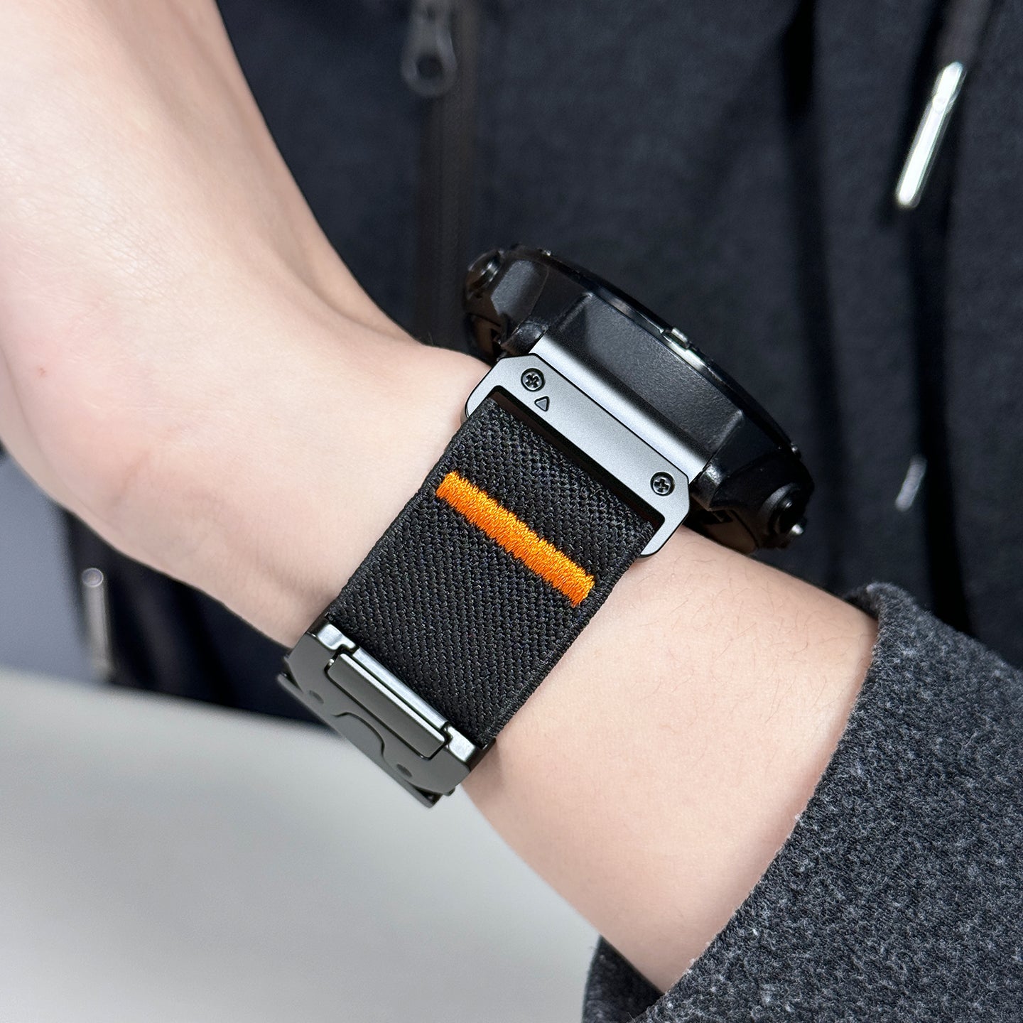 StrapX | Stretch Sport Nylonrem til Fenix Garmin-ur