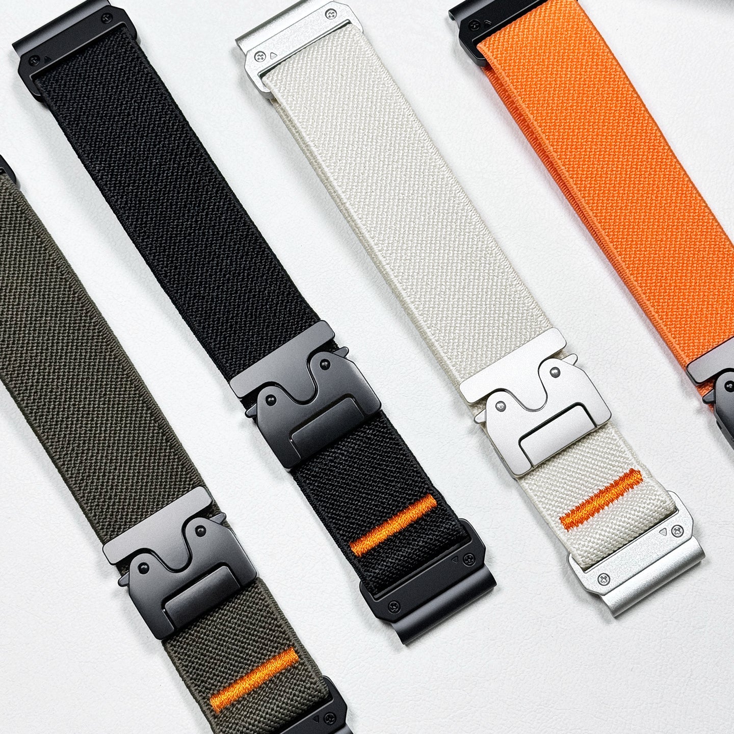 StrapX | Stretch Sport Nylonrem til Fenix Garmin-ur