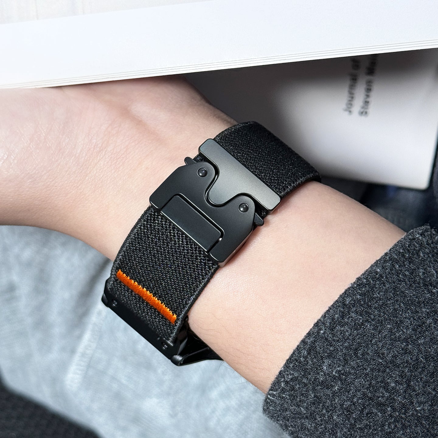 StrapX | Stretch Sport Nylonrem til Fenix Garmin-ur