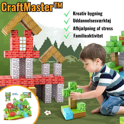 CraftMaster™ | Magnetiske byggeklodser 100 stk.