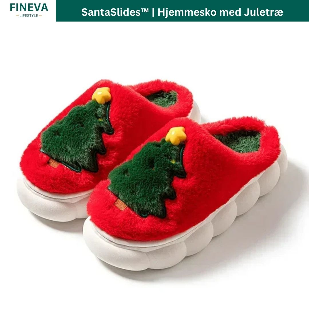 SantaSlides™ | Hjemmesko med Juletræ