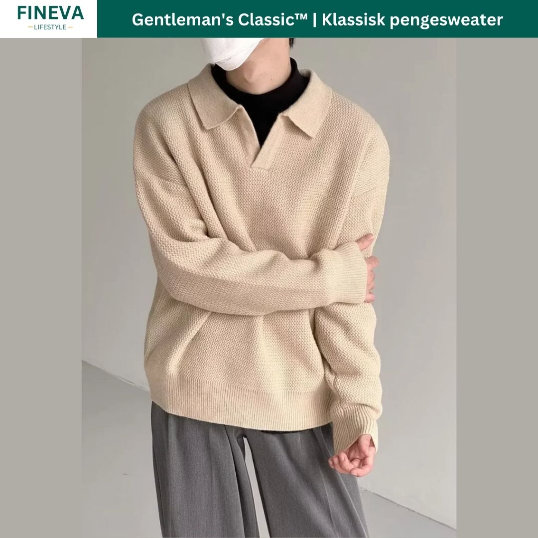 Gentleman's Classic | Klassisk pengesweater