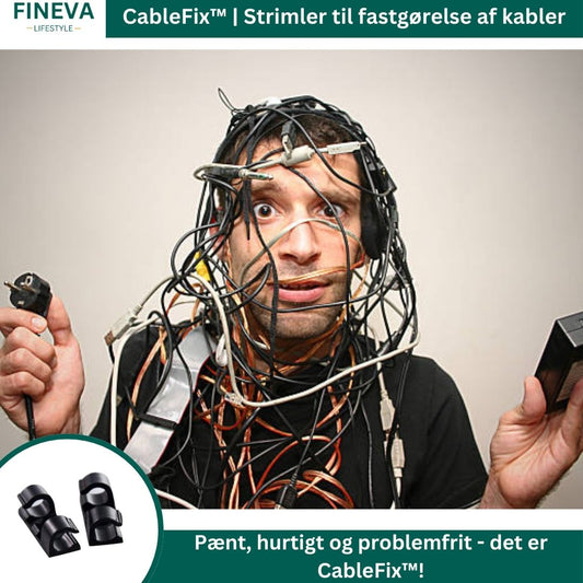 CableFix™ | Strimler til fastgørelse af kabler