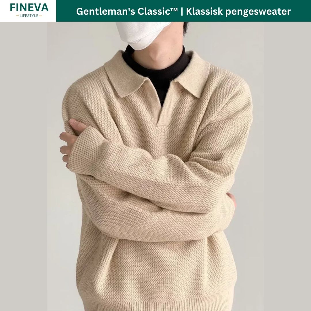 Gentleman's Classic | Klassisk pengesweater