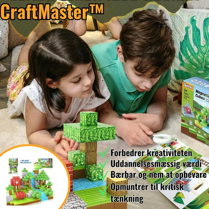 CraftMaster™ | Magnetiske byggeklodser 100 stk.