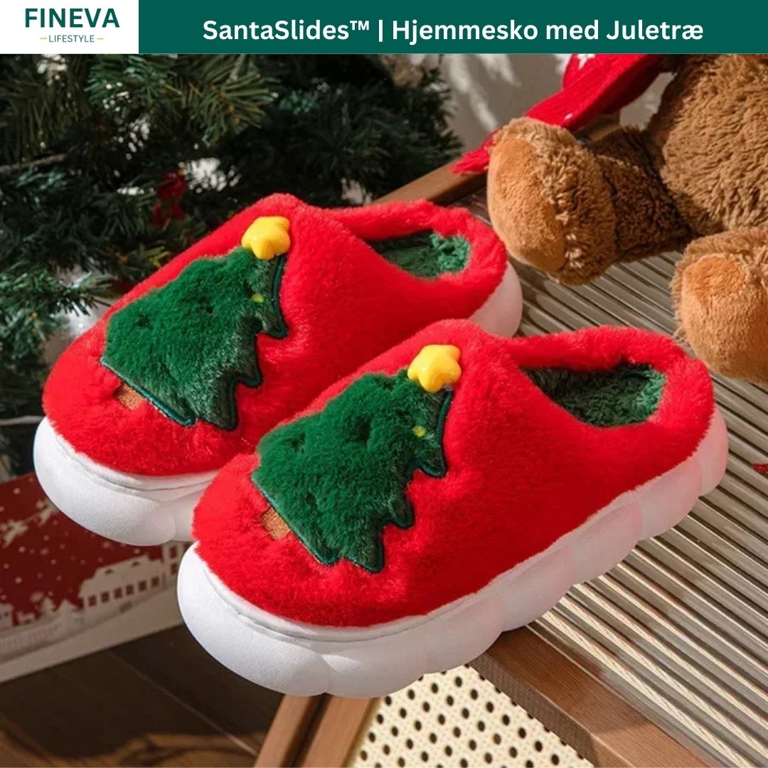 SantaSlides™ | Hjemmesko med Juletræ