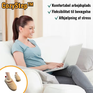 CozyStep™ | Behagelige, varme, skridsikre vintertøfler