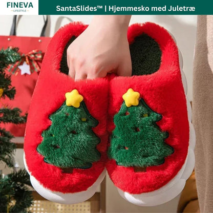 SantaSlides™ | Hjemmesko med Juletræ