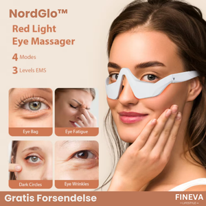 NordGlo | Øjenmassageapparat til rødlysterapi