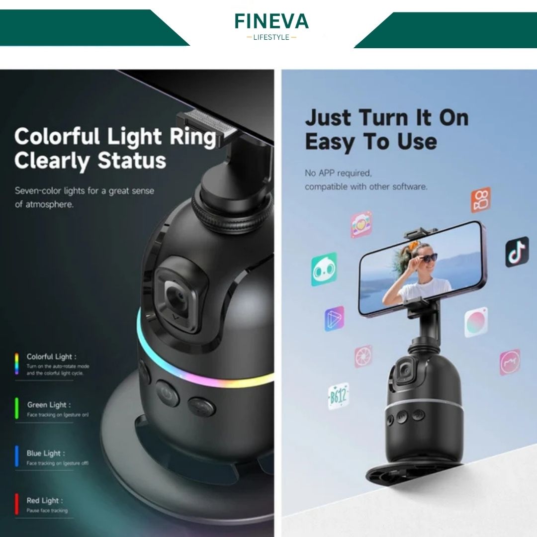 SnapMount™ | Smart 360° Auto Face Tracking-stativ
