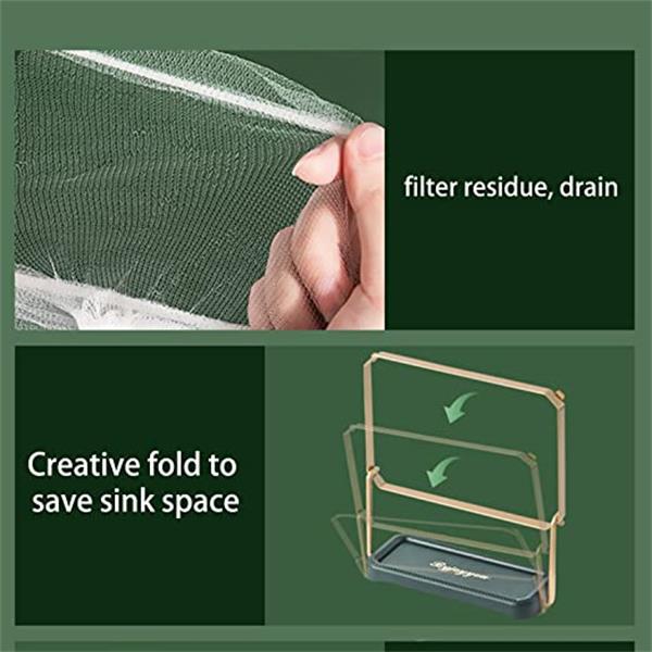 ClearGuard™ | Ubesværet filterholder til køkkenaffald - Filterholder til køkkenaffald (inkl. 100 filtermasker)