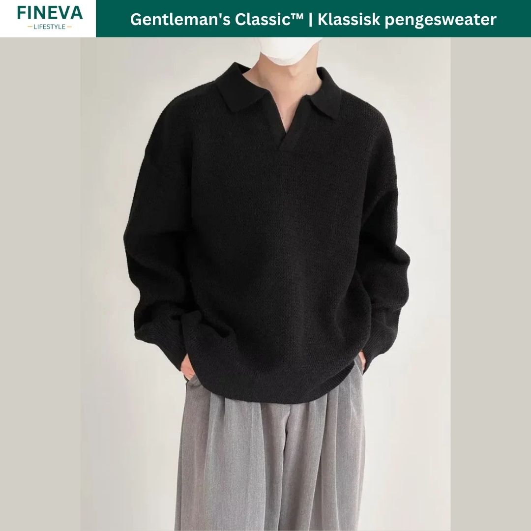 Gentleman's Classic | Klassisk pengesweater