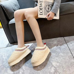 CozyStep™ | Behagelige, varme, skridsikre vintertøfler