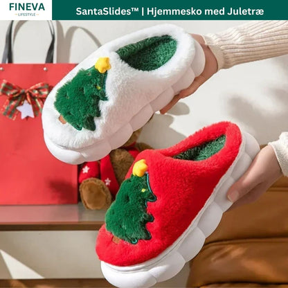 SantaSlides™ | Hjemmesko med Juletræ