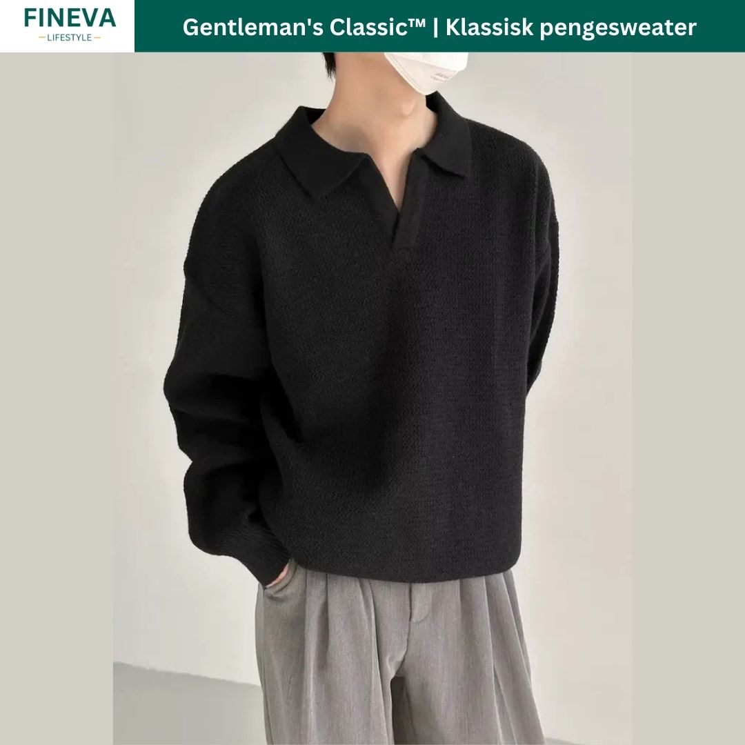 Gentleman's Classic | Klassisk pengesweater