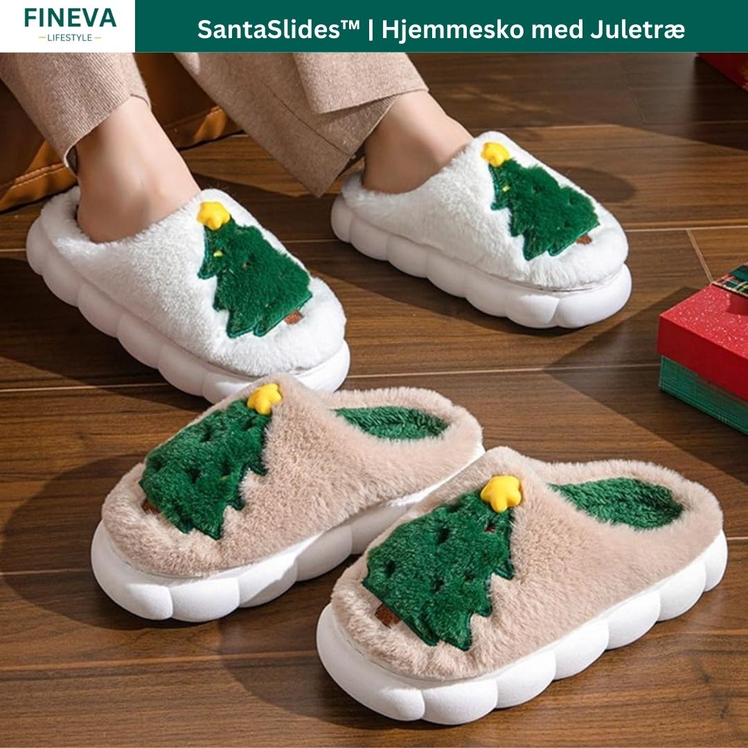 SantaSlides™ | Hjemmesko med Juletræ