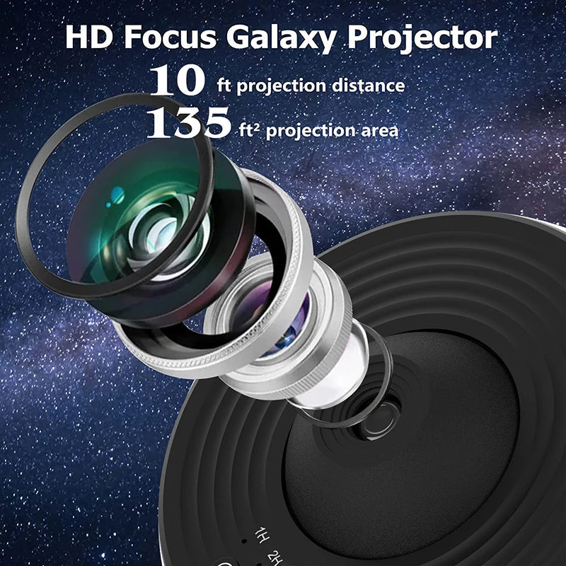 SkyLight™ Projector | 360 graders rumprojektor med 12 forskellige projektioner