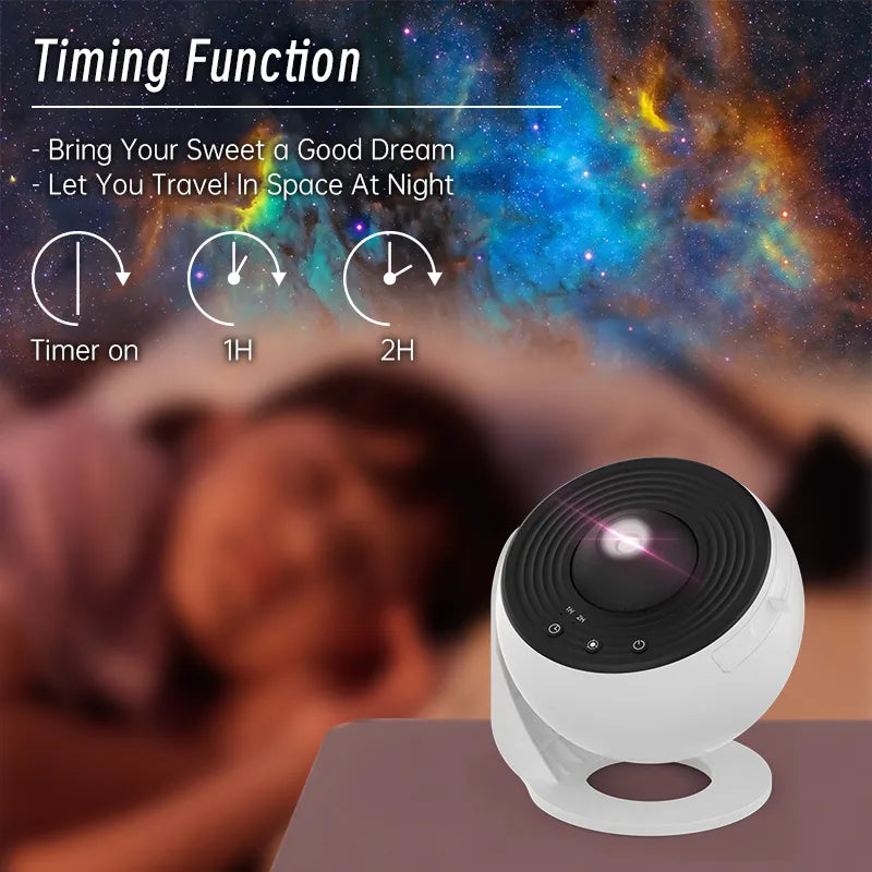 SkyLight™ Projector | 360 graders rumprojektor med 12 forskellige projektioner