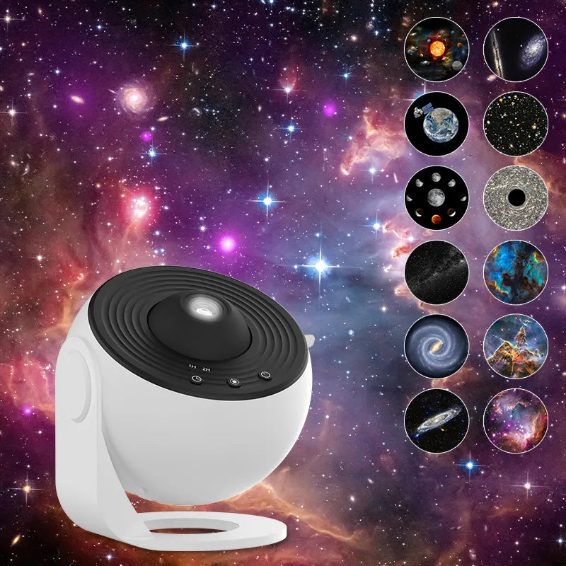 SkyLight™ Projector | 360 graders rumprojektor med 12 forskellige projektioner