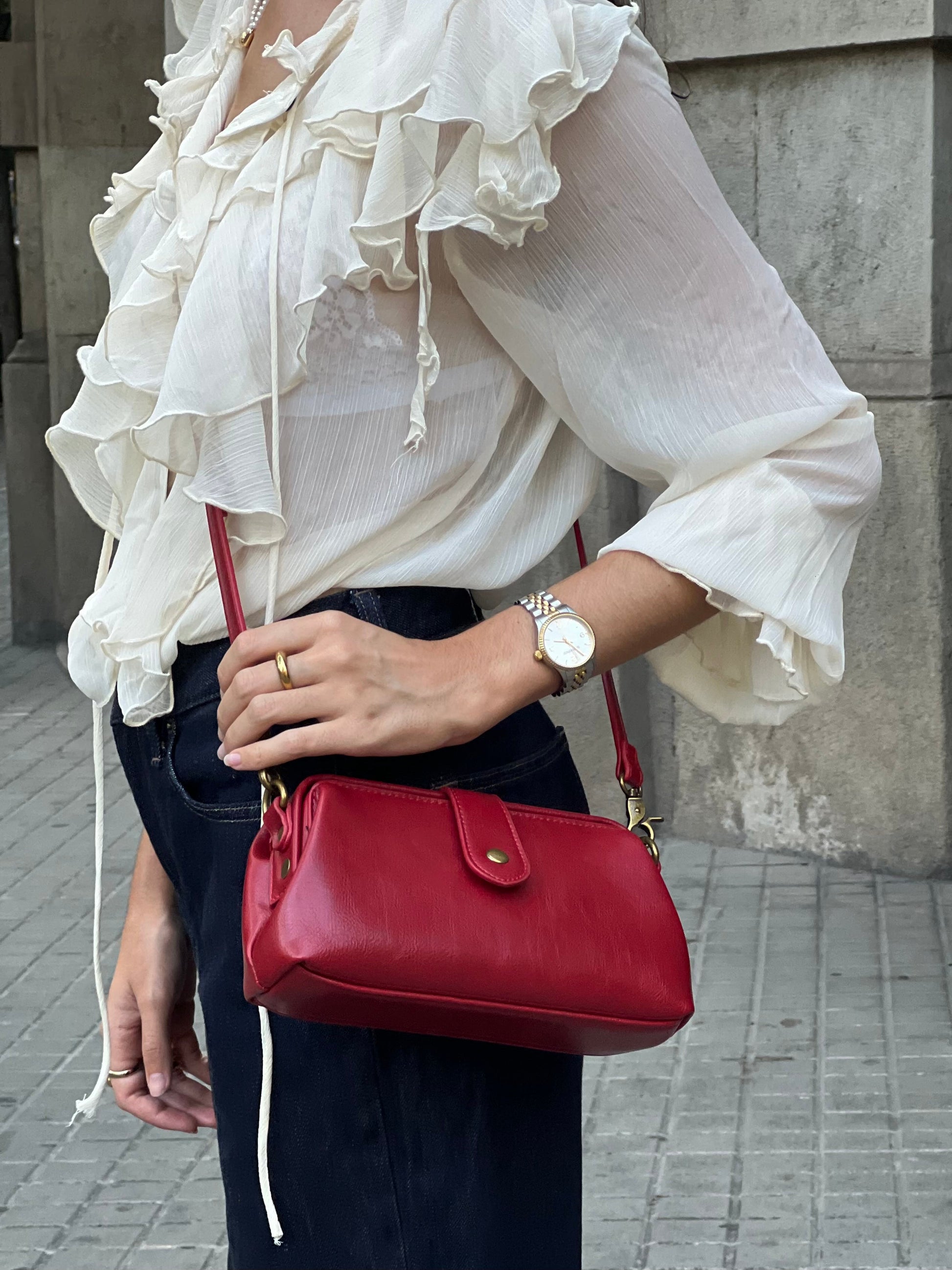 Ella - Crossbody-taske til kvinder i vintagestil