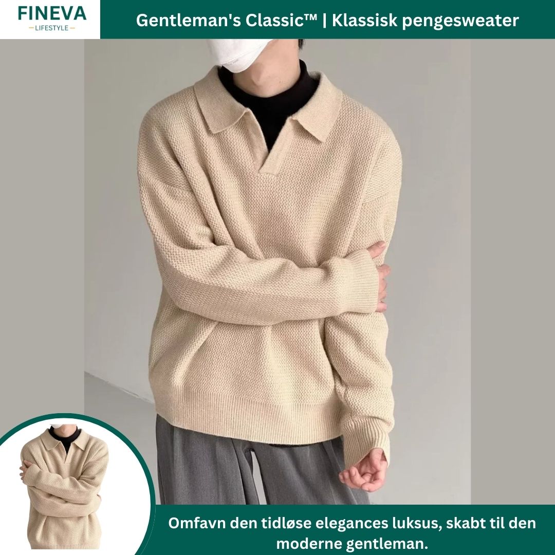 Gentleman's Classic | Klassisk pengesweater
