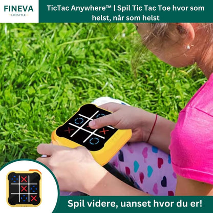 TicTac Anywhere™ | Spil Tic Tac Toe hvor som helst, når som helst
