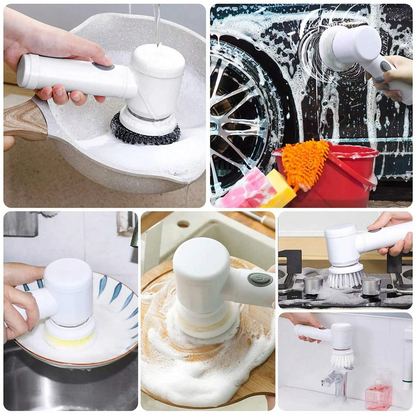 CleanScrub Pro™ | Elektrisk roterende rengøringsbørste
