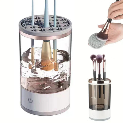 Bærbar elektrisk makeup-børsterenser med USB-stik