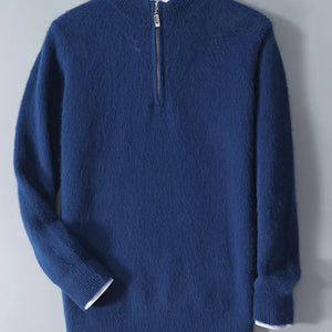 Nobuka | Pullover med lynlås i kashmir