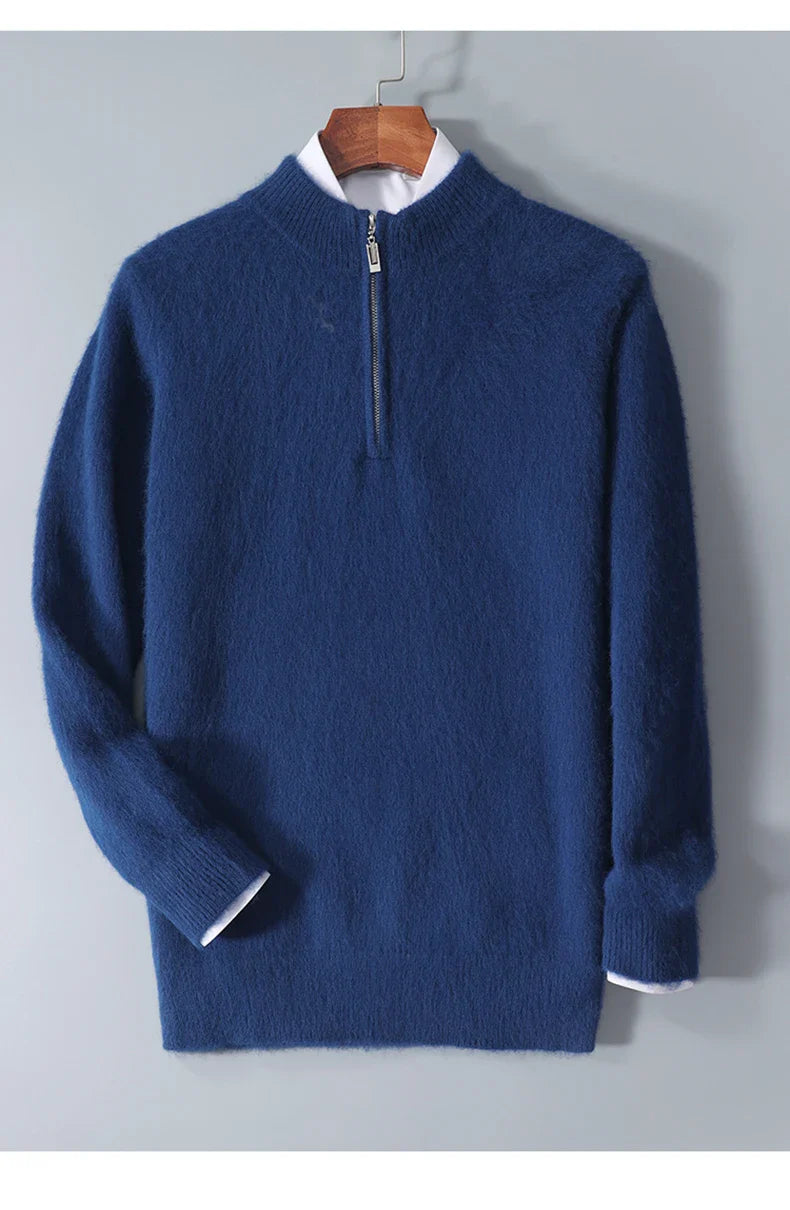 Nobuka | Pullover med lynlås i kashmir