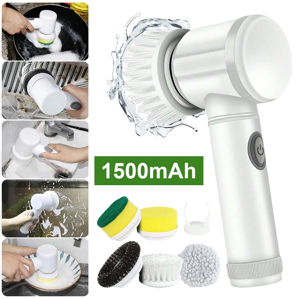 CleanScrub Pro™ | Elektrisk roterende rengøringsbørste