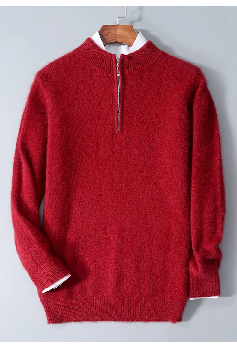 Nobuka | Pullover med lynlås i kashmir