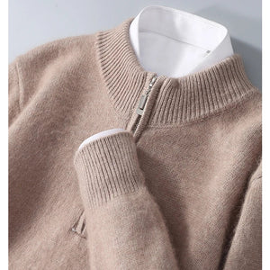 Nobuka | Pullover med lynlås i kashmir