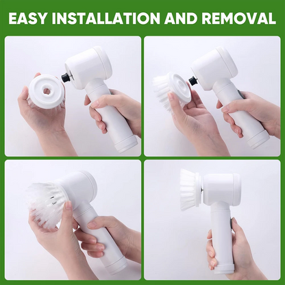 CleanScrub Pro™ | Elektrisk roterende rengøringsbørste