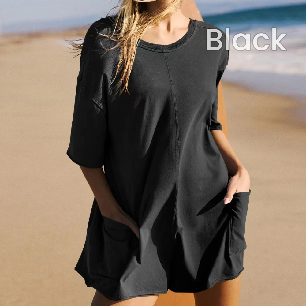 SunBliss™ - Romper med overdimensioneret T-shirt