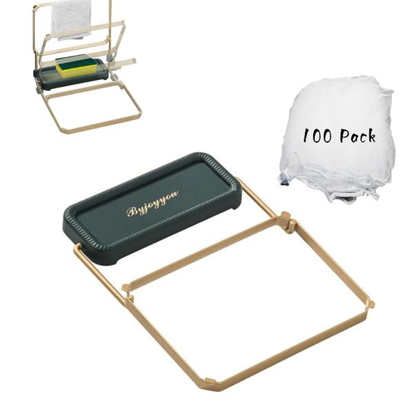 ClearGuard™ | Ubesværet filterholder til køkkenaffald - Filterholder til køkkenaffald (inkl. 100 filtermasker)