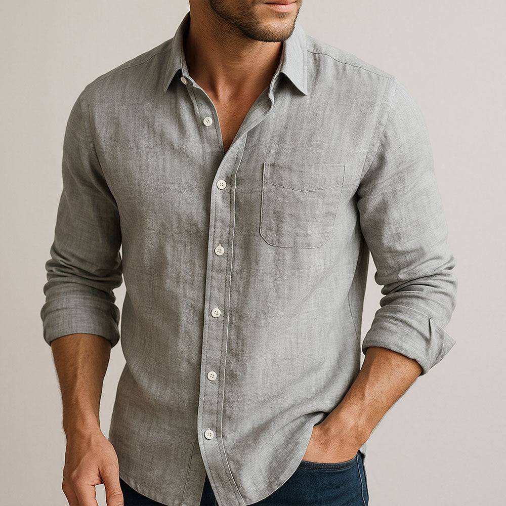 Leo | Linen Essential skjorte