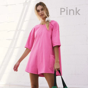 SunBliss™ - Romper med overdimensioneret T-shirt