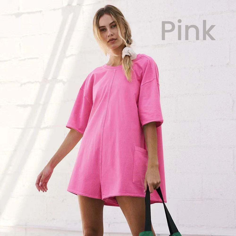SunBliss™ - Romper med overdimensioneret T-shirt