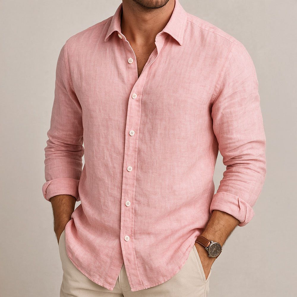 Leo | Linen Essential skjorte